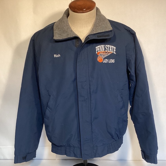 Vintage Penn State Lady Lions Basketball Men’s Jacket size large Sportsmaster - Picture 4 of 10